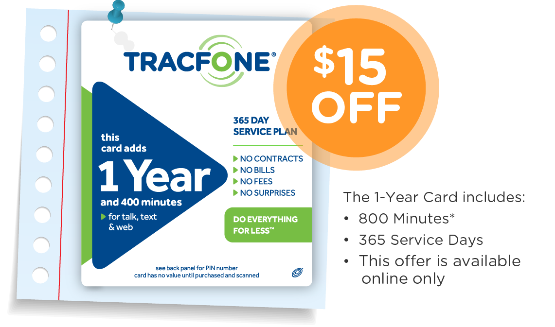 Tracfone Promo Cards