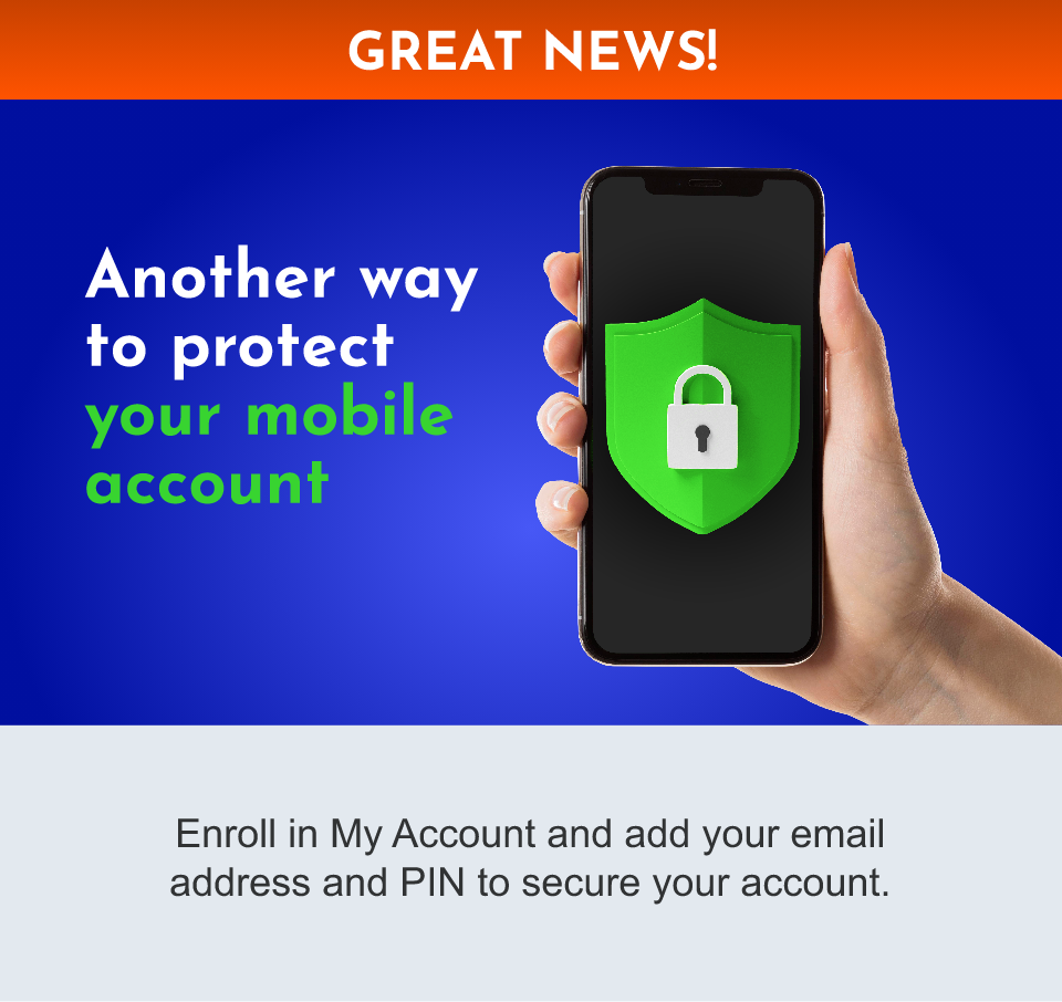 Another way to protect your mobile account