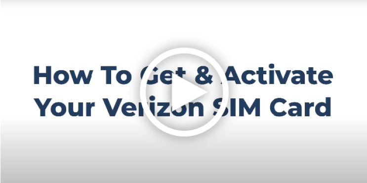 How to get and activate your verizon sim card